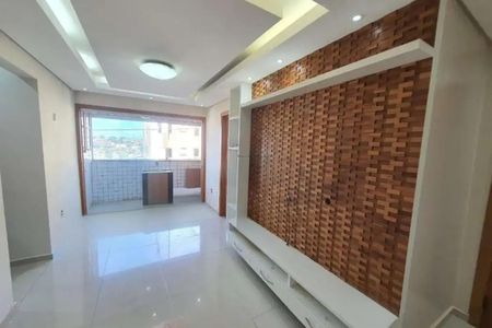 Sala de apartamento para alugar com 3 quartos, 90m² em São João Batista, Belo Horizonte