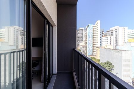 Studio para alugar com 22m², 1 quarto e sem vagaVaranda