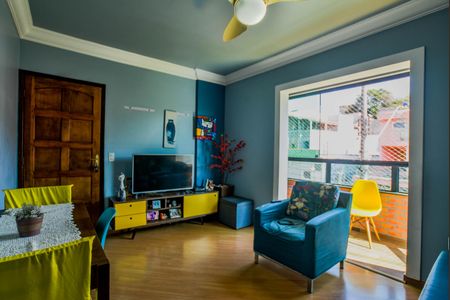 Sala de apartamento para alugar com 2 quartos, 63m² em Jardim Rina, Santo André