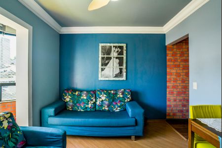Sala de apartamento para alugar com 2 quartos, 63m² em Jardim Rina, Santo André