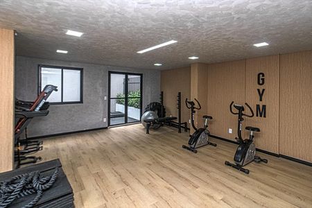 Apartamento para alugar com 40m², 2 quartos e sem vaga Apartamento para alugar com 40m², 2 quartos e sem vagaacademia_3