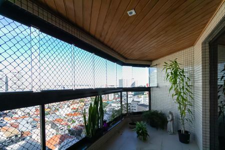 Varanda da Sala de apartamento à venda com 4 quartos, 210m² em Vila Marlene, São Bernardo do Campo