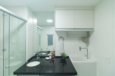 Studio para alugar com 29m², 0 quarto e sem vaga Studio para alugar com 29m², 0 quarto e sem vagaBanheiro e Área de serviço