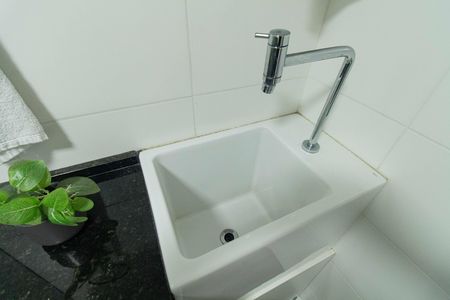 Studio para alugar com 29m², 0 quarto e sem vaga Studio para alugar com 29m², 0 quarto e sem vagaBanheiro e Área de serviço