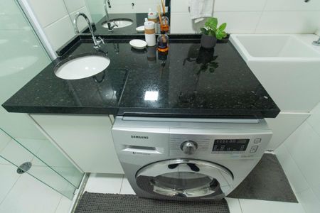 Studio para alugar com 29m², 0 quarto e sem vaga Studio para alugar com 29m², 0 quarto e sem vagaBanheiro e Área de serviço