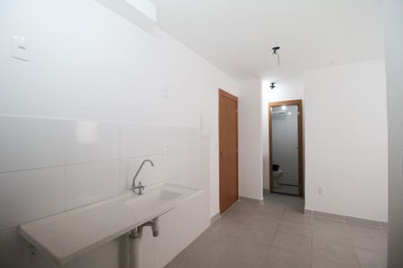 Apartamento à venda com 37m², 2 quartos e sem vagaCozinha e Área de Serviço