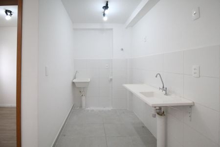 Cozinha e Área de Serviço de apartamento à venda com 2 quartos, 37m² em Vila Palmares, São Caetano do Sul