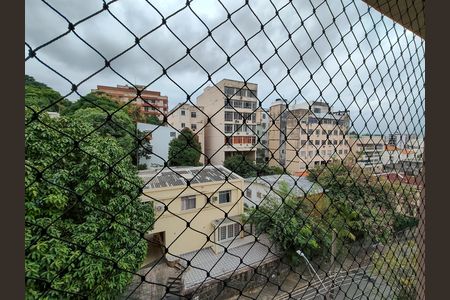 Vista da Sala de apartamento à venda com 1 quarto, 60m² em Tijuca, Rio de Janeiro