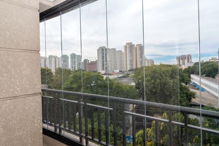 Varanda da Sala de kitnet/studio para alugar com 2 quartos, 60m² em Água Branca, São Paulo