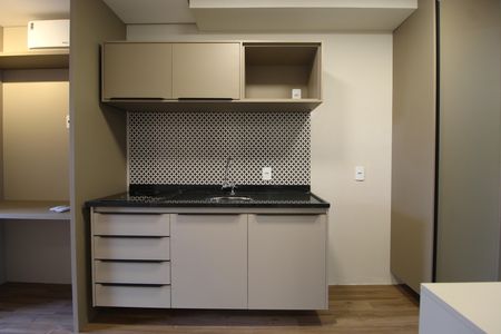 Studio à venda com 25m², 1 quarto e sem vagaCozinha