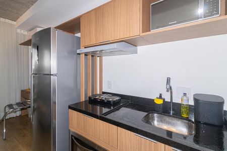 Studio para alugar com 24m², 1 quarto e sem vaga Studio para alugar com 24m², 1 quarto e sem vagaCozinha