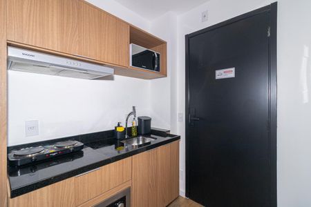 Studio para alugar com 24m², 1 quarto e sem vaga Studio para alugar com 24m², 1 quarto e sem vagaCozinha