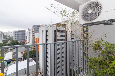 Studio para alugar com 24m², 1 quarto e sem vaga Studio para alugar com 24m², 1 quarto e sem vagaVaranda