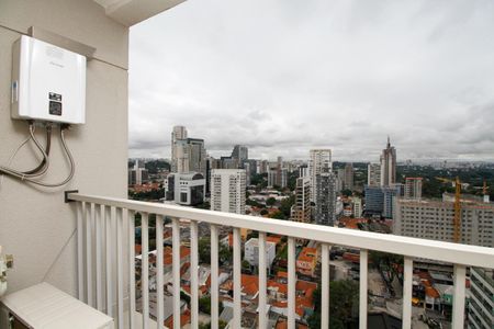 Varanda de apartamento para alugar com 1 quarto, 30m² em Pinheiros, São Paulo