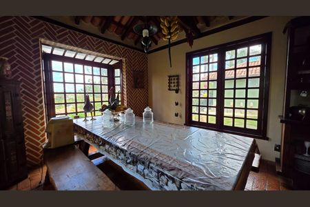 Sala de jantar de casa de condomínio à venda com 3 quartos, 1050m² em Lagoa Santa, Lagoa Santa