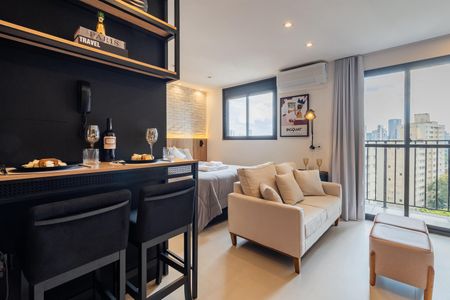 Studio para alugar com 27m², 1 quarto e sem vaga Studio para alugar com 27m², 1 quarto e sem vagaStudio