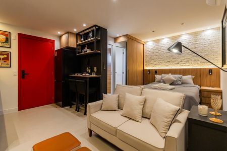 Studio para alugar com 27m², 1 quarto e sem vaga Studio para alugar com 27m², 1 quarto e sem vagaStudio