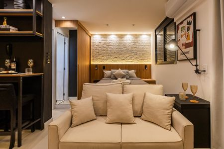 Studio para alugar com 27m², 1 quarto e sem vaga Studio para alugar com 27m², 1 quarto e sem vagaStudio