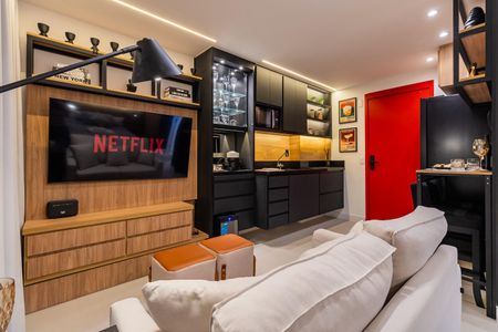 Studio para alugar com 27m², 1 quarto e sem vaga Studio para alugar com 27m², 1 quarto e sem vagaStudio
