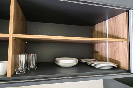 Studio para alugar com 32m², 1 quarto e sem vaga Studio para alugar com 32m², 1 quarto e sem vagaCozinha - Utensílios
