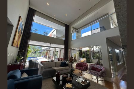 Casa de condomínio à venda com 1200m², 6 quartos e 7 vagasSala