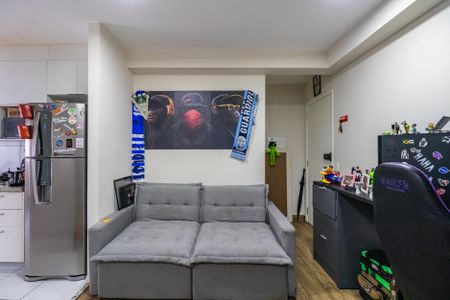Sala de apartamento à venda com 1 quarto, 49m² em Empresarial 18 do Forte, Barueri