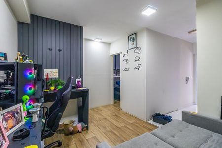 Sala de apartamento à venda com 1 quarto, 49m² em Empresarial 18 do Forte, Barueri