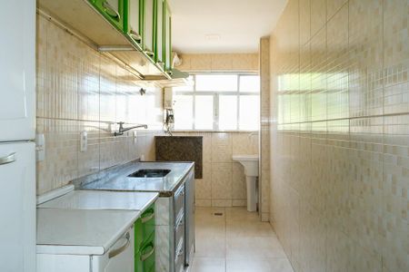Cozinha de apartamento para alugar com 2 quartos, 60m² em Cosmorama, Mesquita