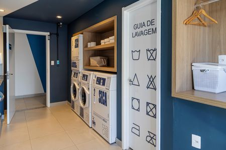 Studio para alugar com 26m², 1 quarto e sem vagaÁrea comum - Lavanderia