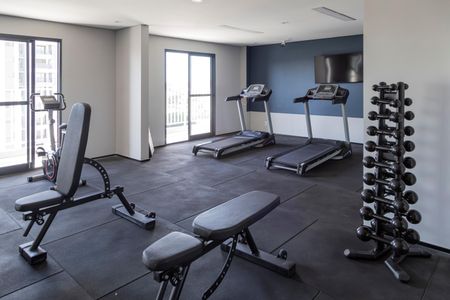 Studio para alugar com 26m², 1 quarto e sem vagaÁrea comum - Academia