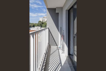 Studio para alugar com 26m², 1 quarto e sem vagaVaranda