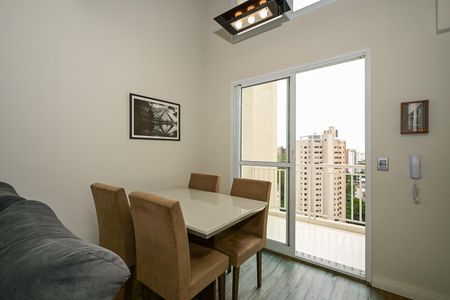 Sala de Jantar de apartamento para alugar com 1 quarto, 49m² em Vila Andrade, São Paulo