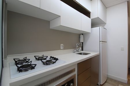 Apartamento à venda com 54m², 1 quarto e 2 vagasCozinha e Área de Serviço