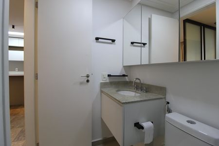 Apartamento à venda com 54m², 1 quarto e 2 vagasBanheiro da Suíte