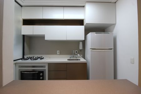 Apartamento à venda com 54m², 1 quarto e 2 vagasCozinha e Área de Serviço