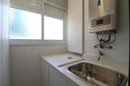 Apartamento à venda com 54m², 1 quarto e 2 vagasCozinha e Área de Serviço
