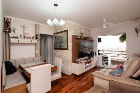 Sala de apartamento à venda com 3 quartos, 68m² em Gopouva, Guarulhos