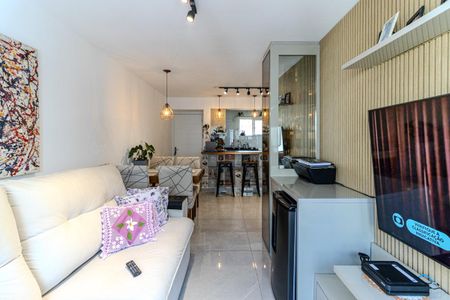 Sala de apartamento para alugar com 1 quarto, 50m² em República, São Paulo