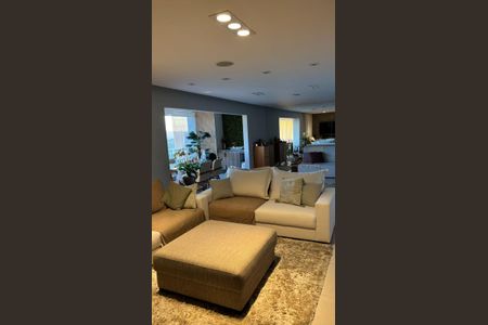 Sala de apartamento à venda com 3 quartos, 132m² em Tamboré, Santana de Parnaíba