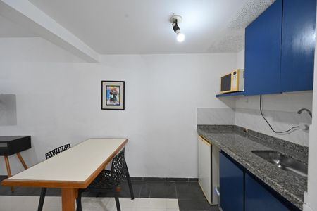 Studio à venda com 29m², 1 quarto e sem vagaCozinha 