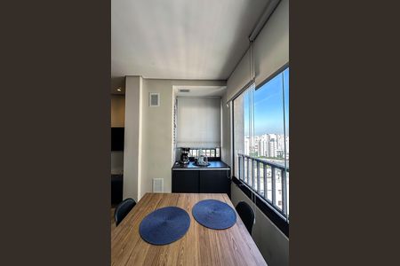 Varanda da Sala de apartamento para alugar com 1 quarto, 39m² em Brás, São Paulo