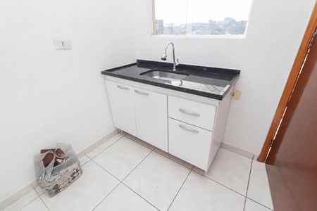 Sala/Cozinha de apartamento para alugar com 1 quarto, 33m² em Cidade Antônio Estêvão de Carvalho, São Paulo