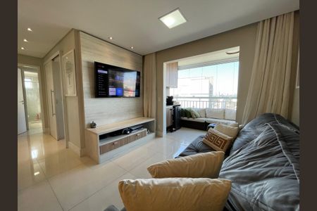 Sala de apartamento para alugar com 3 quartos, 82m² em Jardim das Vertentes, São Paulo
