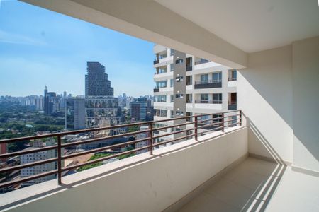 Studio para alugar com 34m², 1 quarto e 1 vagaVaranda