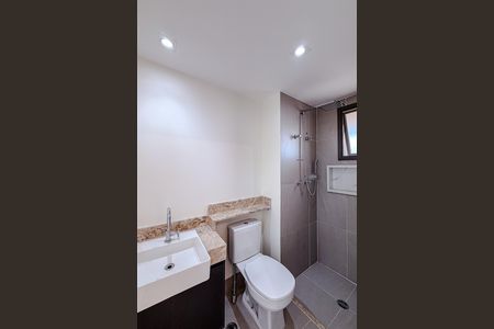Banheiro de kitnet/studio à venda com 1 quarto, 25m² em Paraíso, São Paulo