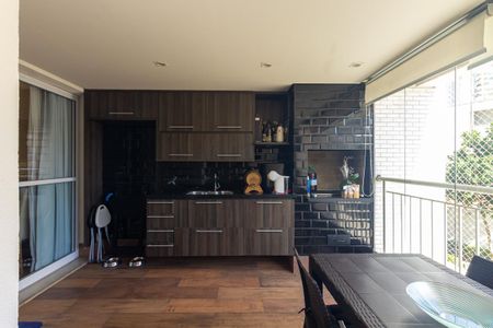 Varanda da Sala de apartamento à venda com 3 quartos, 106m² em Chácara Califórnia, São Paulo