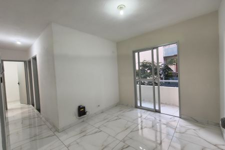 Sala de apartamento para alugar com 3 quartos, 60m² em Vila Antartica, Praia Grande