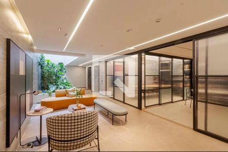 Apartamento à venda com 67m², 2 quartos e 1 vagaÁrea comum - Hall de entrada