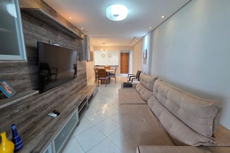 Sala de apartamento para alugar com 3 quartos, 115m² em Cidade Ocian, Praia Grande
