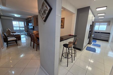 Sala de apartamento para alugar com 3 quartos, 115m² em Cidade Ocian, Praia Grande